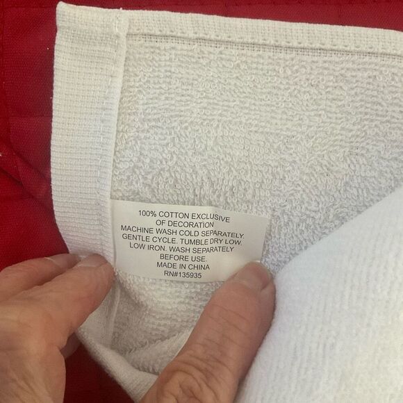 Brand New Robert Stanley Home Collection Lot of 2 Pot Holders & 2 Kitchen Towel - Picture 5 of 7